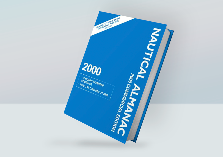 سالنامه نجومی ناتیکال المانک 2000 ( استاندارد امتحانات سازمان بنادر )Nautical Almanac 2000